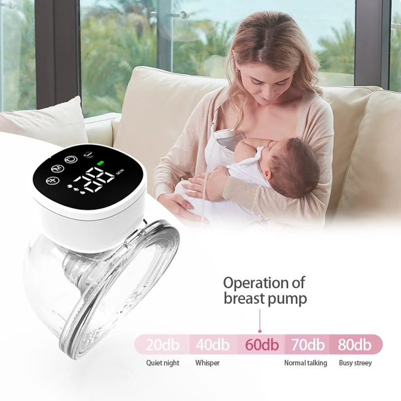 SAAB Wearable Electric Breast Pump ( Single, Wireless) 180mls