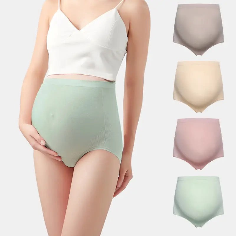 High-Waist Seamless Maternity Panty