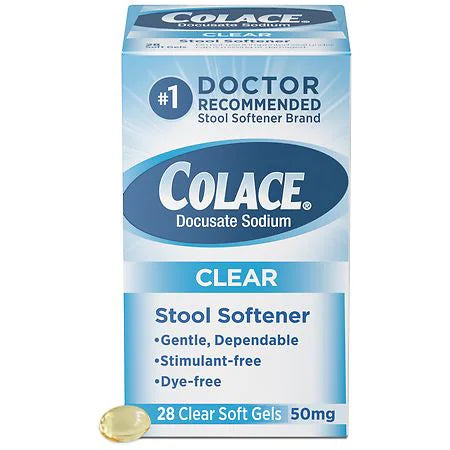 Colace stool softener ( 28 softgels)