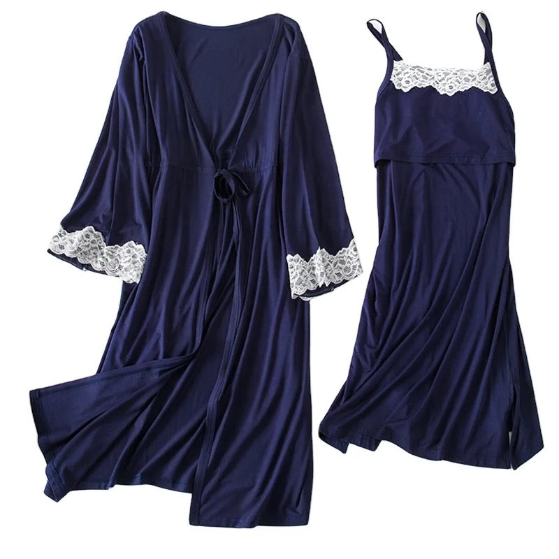 Stretchy Maternity/Postnatal Gown Set