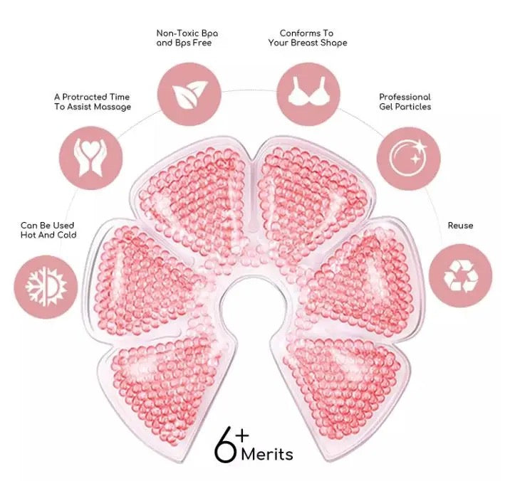 Dual Therapy Breast Gel Pad ( Hot & Cold Use)