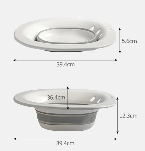 Sitz Bowl with Flusher (Collapsible)